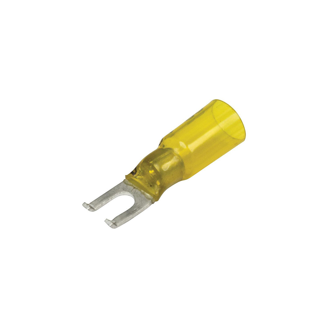 Seachoice 64058 3-To-1 Heat Shrink Spade Terminal - 12-10 Ga., #8 Stud, 25/Bag -Modern Boat Sales & Service