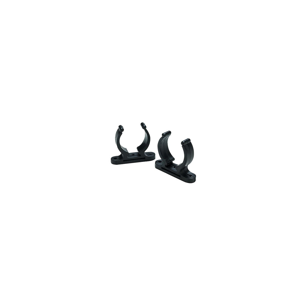 Seachoice Boat Hook Clips, Reinforced Nylon, Black, Pack of 2 -Modern Boat Sales & Service