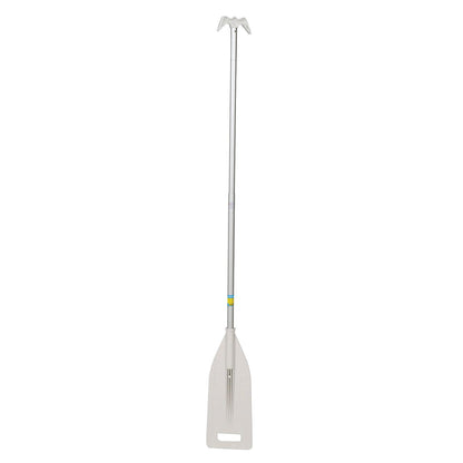 Seachoice Telescoping Paddle w/ Boat Hook, Anodized Aluminum, Floating Default Title -Modern Boat Sales & Service