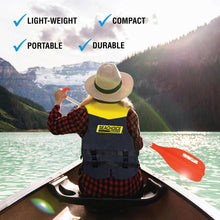 Seachoice 71090 Emergency Multi-Purpose Telescoping Boat Hook and Paddle, Orange, 18-31 In. Default Title -Modern Boat Sales & Service