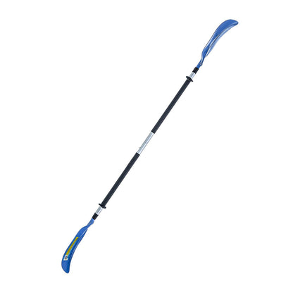 Seachoice 7 Ft. Curved-Blade Kayak Paddle, 2-Piece 1-1/8 in. Diameter Anodized Aluminum Shaft, 17 in. X 7-3/8 in. Blades Default Title -Modern Boat Sales & Service