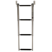 Seachoice Telescoping Transom Mount Ladder, Stainless Steel, 4 Steps, 300 Lb. Capacity -Modern Boat Sales & Service