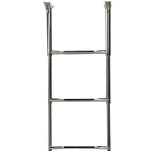 Seachoice 71301 Top Mount Telescoping Ladder for Universal Swim Platform, Stainless Steel Tubing, 3 Step, Ladder Only Default Title -Modern Boat Sales & Service