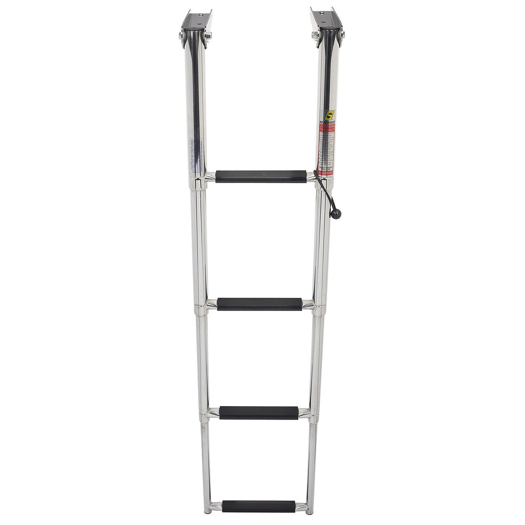 Seachoice 71303 Over Platform Telescoping Ladder, Steps: 4 Default Title -Modern Boat Sales & Service