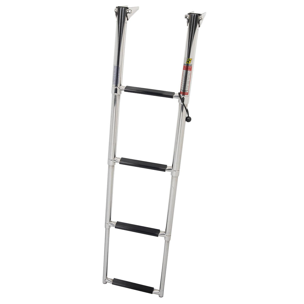 Seachoice 71306 Over Platform Telescoping Ladder, Steps: 4 Default Title -Modern Boat Sales & Service