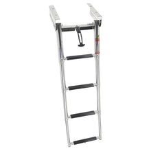 Seachoice 71307 Under Platform Telescoping Slide Mount Ladder, Steps: 4 Default Title -Modern Boat Sales & Service