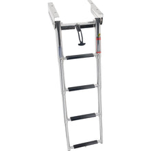 Seachoice 71307 Under Platform Telescoping Slide Mount Ladder, Steps: 4 -Modern Boat Sales & Service