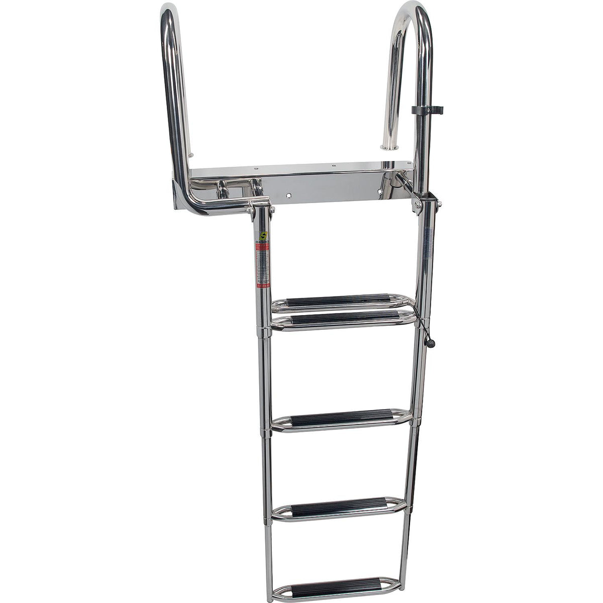 Seachoice 71308 Premium Telescoping Pontoon Boat Ladder, Steps: 4 -Modern Boat Sales & Service