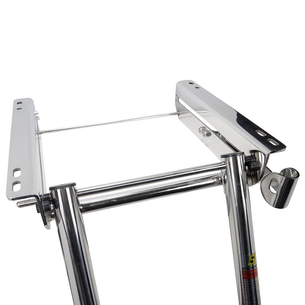 Seachoice 71309 Under Platform Telescoping Slide Mount Ladder, Steps: 3 Default Title -Modern Boat Sales & Service