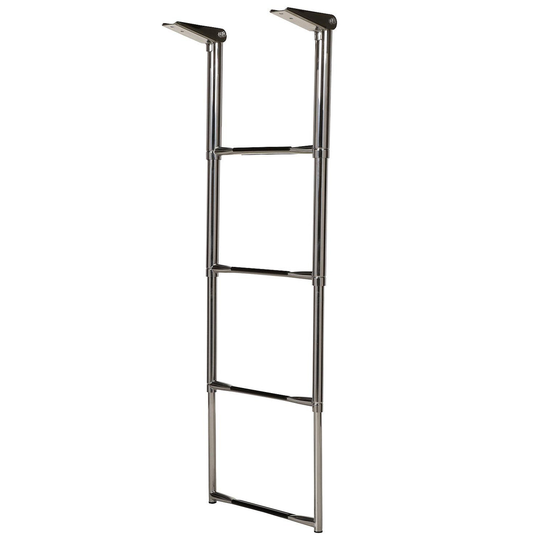 Seachoice 71321 Top Mount Telescoping Ladder for Universal Swim Platform, Stainless Steel Tubing, 4 Step, Ladder Only Default Title -Modern Boat Sales & Service