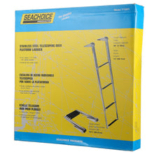 Seachoice 71321 Top Mount Telescoping Ladder for Universal Swim Platform, Stainless Steel Tubing, 4 Step, Ladder Only -Modern Boat Sales & Service