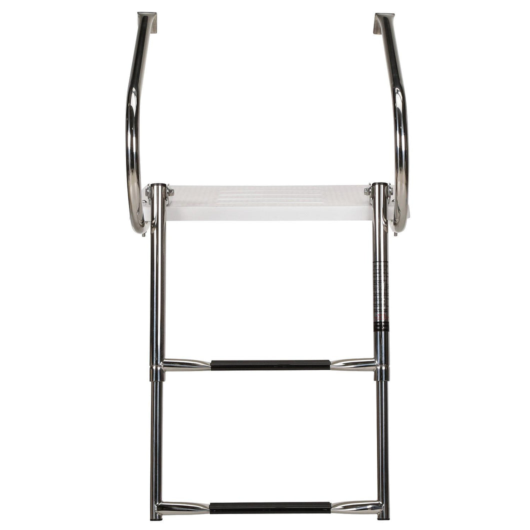 Seachoice Universal Swim Platform w/ Top-Mount Telescoping Ladder, 2 Step Ladder, Inboard/Outboard Default Title -Modern Boat Sales & Service