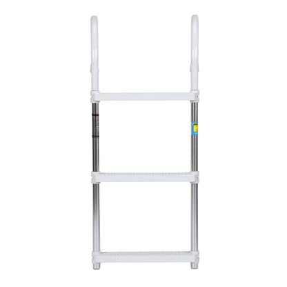 Seachoice Aluminum Boarding Ladder, 3 Steps, 15 in. Wide X 36 in. Tall Default Title -Modern Boat Sales & Service