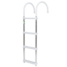 Seachoice Aluminum Boarding Ladder, 4 Steps, 15 in. Wide X 47 in. Tall Default Title -Modern Boat Sales & Service