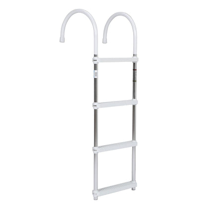Seachoice Aluminum Boarding Ladder, 4 Steps, 15 in. Wide X 47 in. Tall -Modern Boat Sales & Service