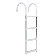 Seachoice Aluminum Boarding Ladder, 4 Steps, 15 in. Wide X 47 in. Tall -Modern Boat Sales & Service