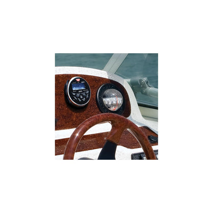 Seachoice Bluetooth in-Dash Marine Stereo, Round Gauge, Receiver -Modern Boat Sales & Service