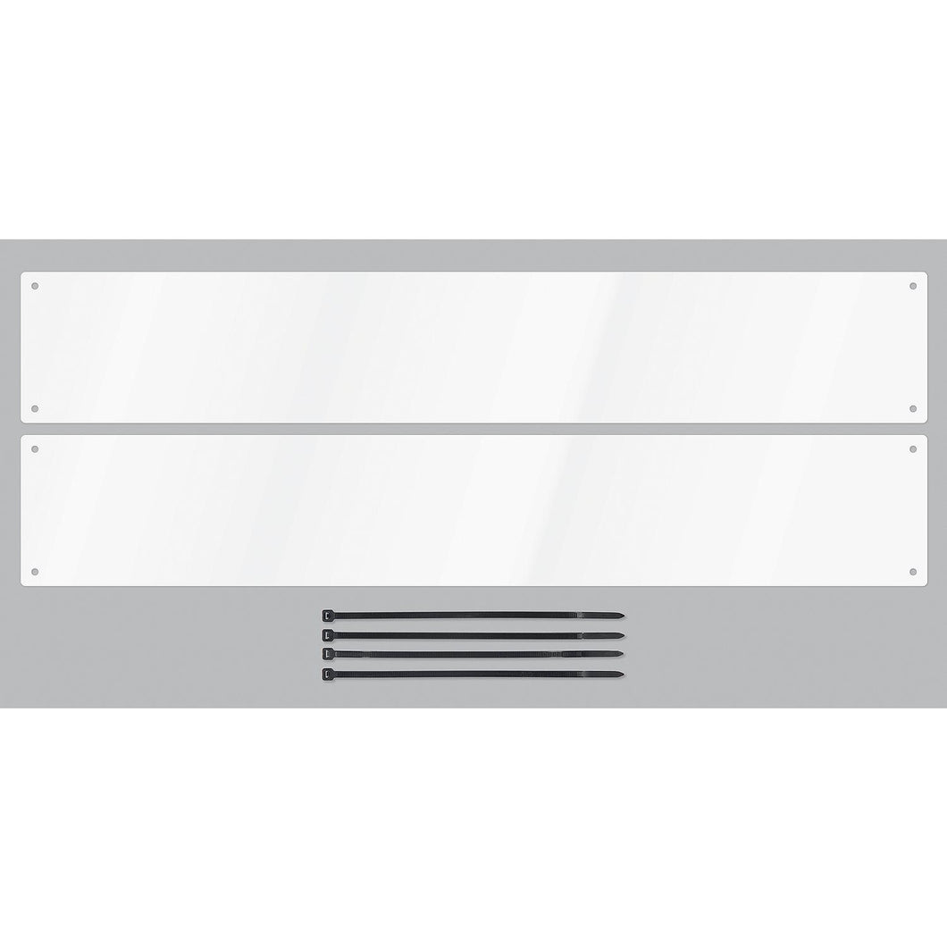 Seachoice 74213 Boat Registration Number Plates, White, 24