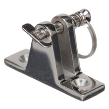 Seachoice 75941 Deck Hinge for Bimini Top, Removable Spring Loaded Pin, Stainless Steel -Modern Boat Sales & Service