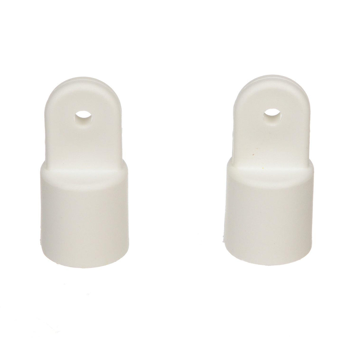 Seachoice Plastic External Eye Ends for Canopy Top, White, 7/8 in. OD, Pack of 2 -Modern Boat Sales & Service