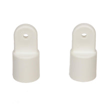 Seachoice Plastic External Eye Ends for Canopy Top, White, 7/8 in. OD, Pack of 2 -Modern Boat Sales & Service