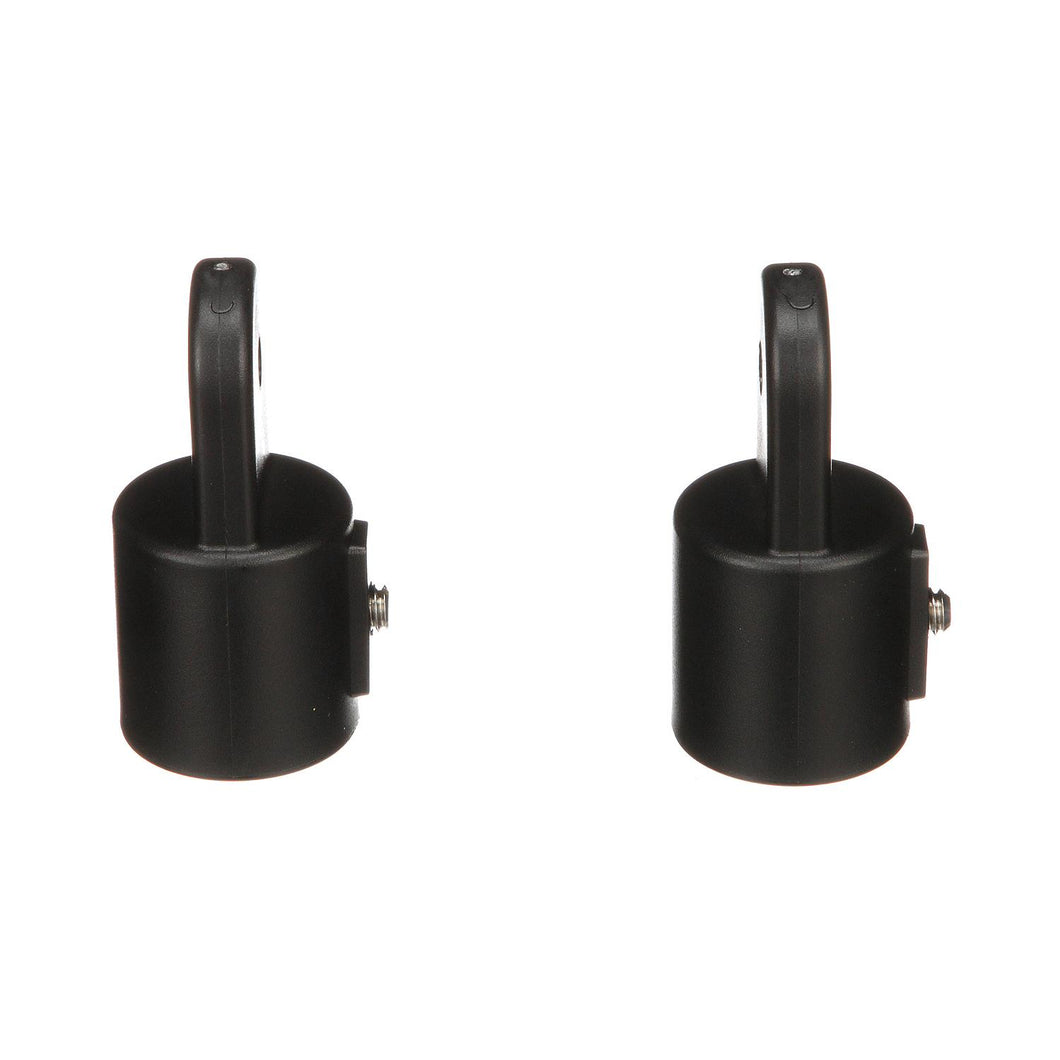 Seachoice Plastic External Eye Ends for Canopy Top, Black, 7/8 in. OD, Pack of 2 Default Title -Modern Boat Sales & Service