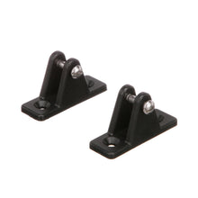 Seachoice Deck Hinge for Bimini Top, Black Nylon, Pack of 2 -Modern Boat Sales & Service