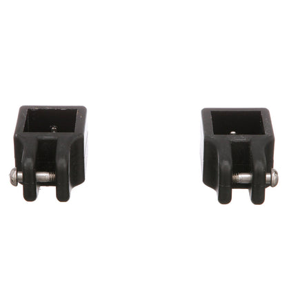 Seachoice Square Jaw Slide for 1 in. Square Tube Bimini Tops, Black Nylon, Pack of 2 Default Title -Modern Boat Sales & Service