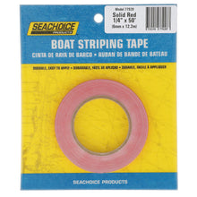 Seachoice Self-Adhesive Boat Striping Tape, 3 Mil Vinyl, 1/4 in. X 50 Ft., Red -Modern Boat Sales & Service