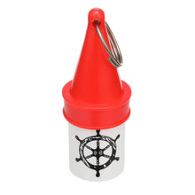 Seachoice 78081 High-Visibility Floating Key Buoy With Dry Storage, Red -Modern Boat Sales & Service
