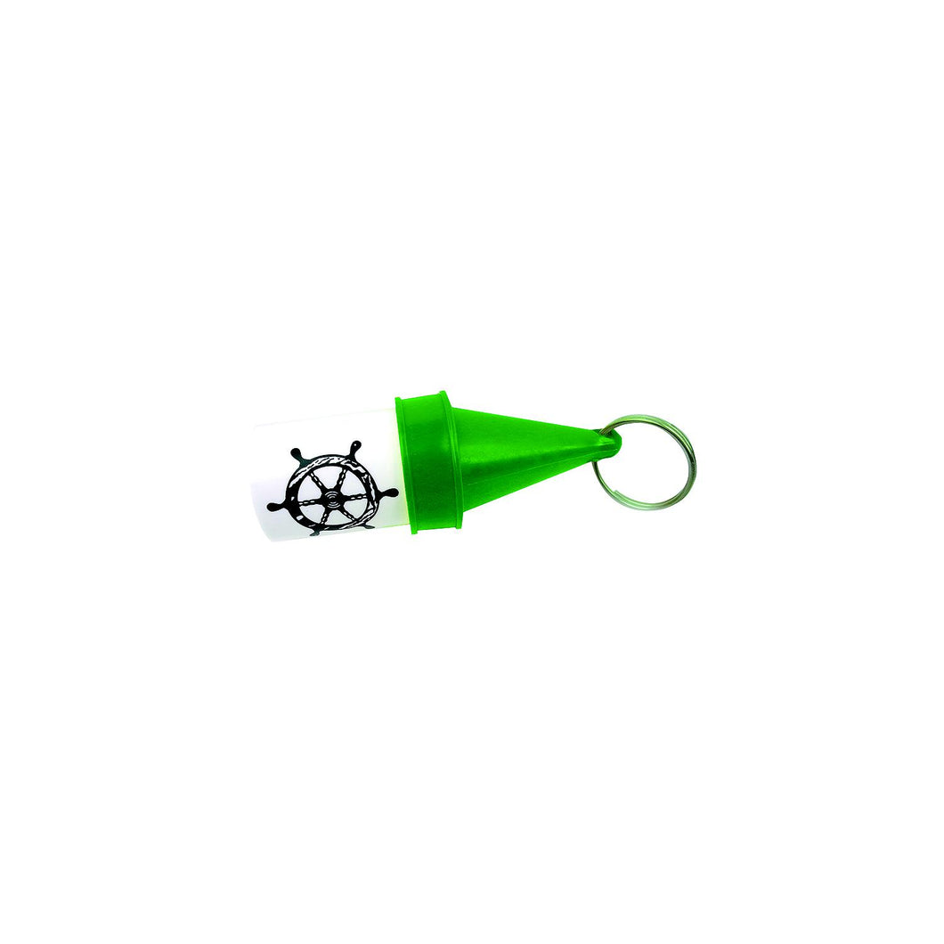 Seachoice 79081 High-Visibility Floating Key Buoy With Dry Storage, Green -Modern Boat Sales & Service
