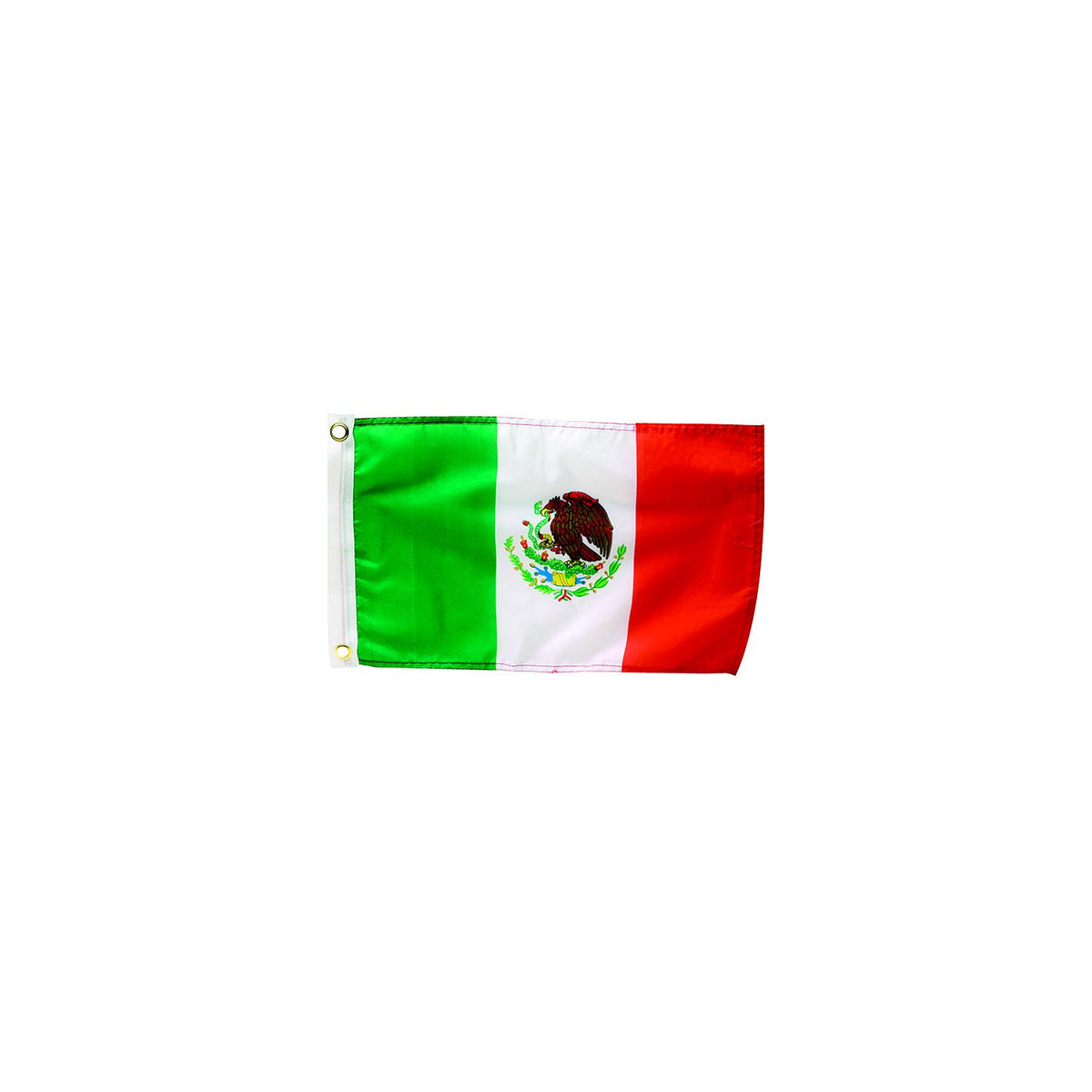 Seachoice 78271 12" x 18" Nylon Print Dyed Mexico Flag -Modern Boat Sales & Service