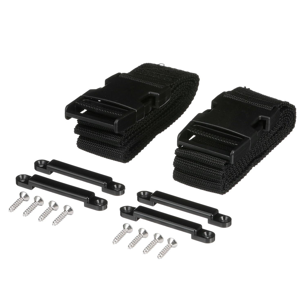 Seachoice Dual-Strap Fuel Tank Hold Down Kit w/ Fasteners and Deck Fittings Default Title -Modern Boat Sales & Service