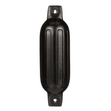 Seachoice Twin Eye Ribbed Boat Fender, Black, 1/2 in. Eye, Ideal for 10-20 Ft. Boats Default Title -Modern Boat Sales & Service