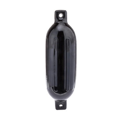 Seachoice Twin Eye Ribbed Boat Fender, Black, 6-1/2 In. X 23 In. -Modern Boat Sales & Service