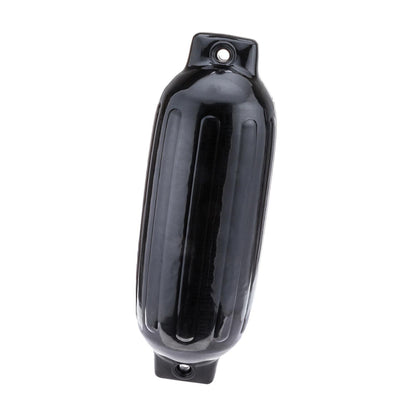 Seachoice Twin Eye Ribbed Boat Fender, Black, 8-1/2 In. X 27 In. Default Title -Modern Boat Sales & Service