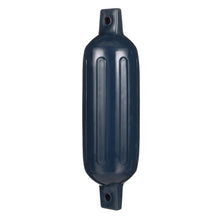 Seachoice Twin Eye Ribbed Boat Fender, Blue, 5/8 In. Eye, Ideal For 15-20 Ft. Boats Default Title -Modern Boat Sales & Service