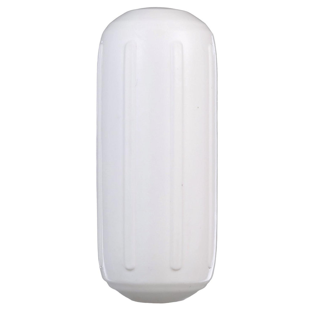 Seachoice Center Hole Fender, Roto-Molded Marine Grade Vinyl, White, 6-1/2 Ft. X 15 Ft. Default Title -Modern Boat Sales & Service