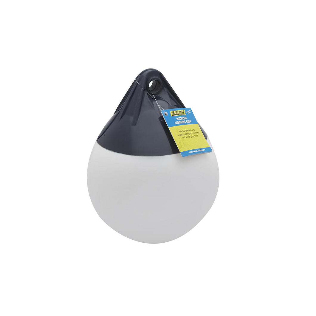 Seachoice 79243 Premium Mooring Buoy, 10 In., White, Commercial Default Title -Modern Boat Sales & Service