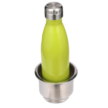 Seachoice 79371 Boat Drink Holder, Recessed, Blue LED, Stainless Steel -Modern Boat Sales & Service