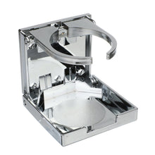 Seachoice Folding and Adjustable Drink Holder, Chrome Plated Default Title -Modern Boat Sales & Service