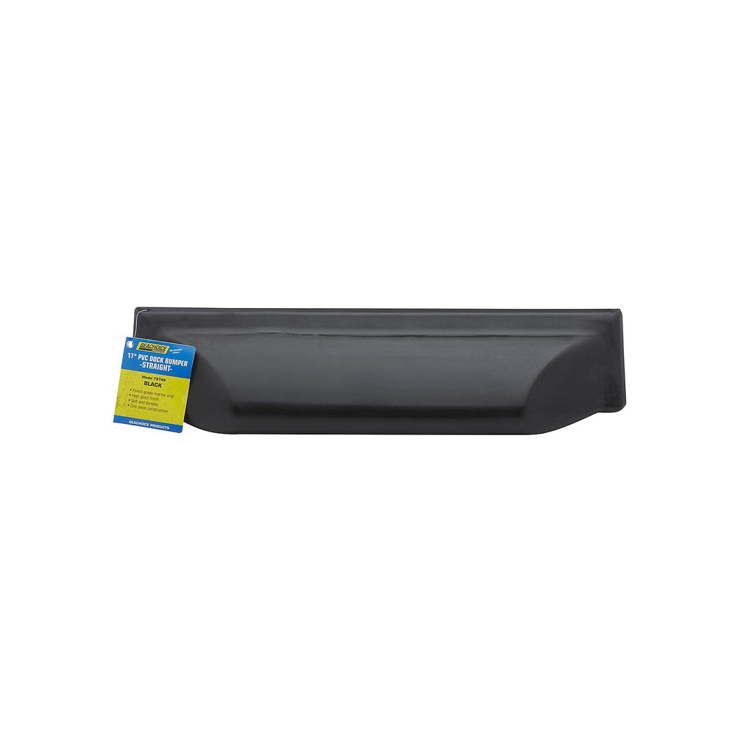 Seachoice Dock Bumper, Black, 17 in. Default Title -Modern Boat Sales & Service