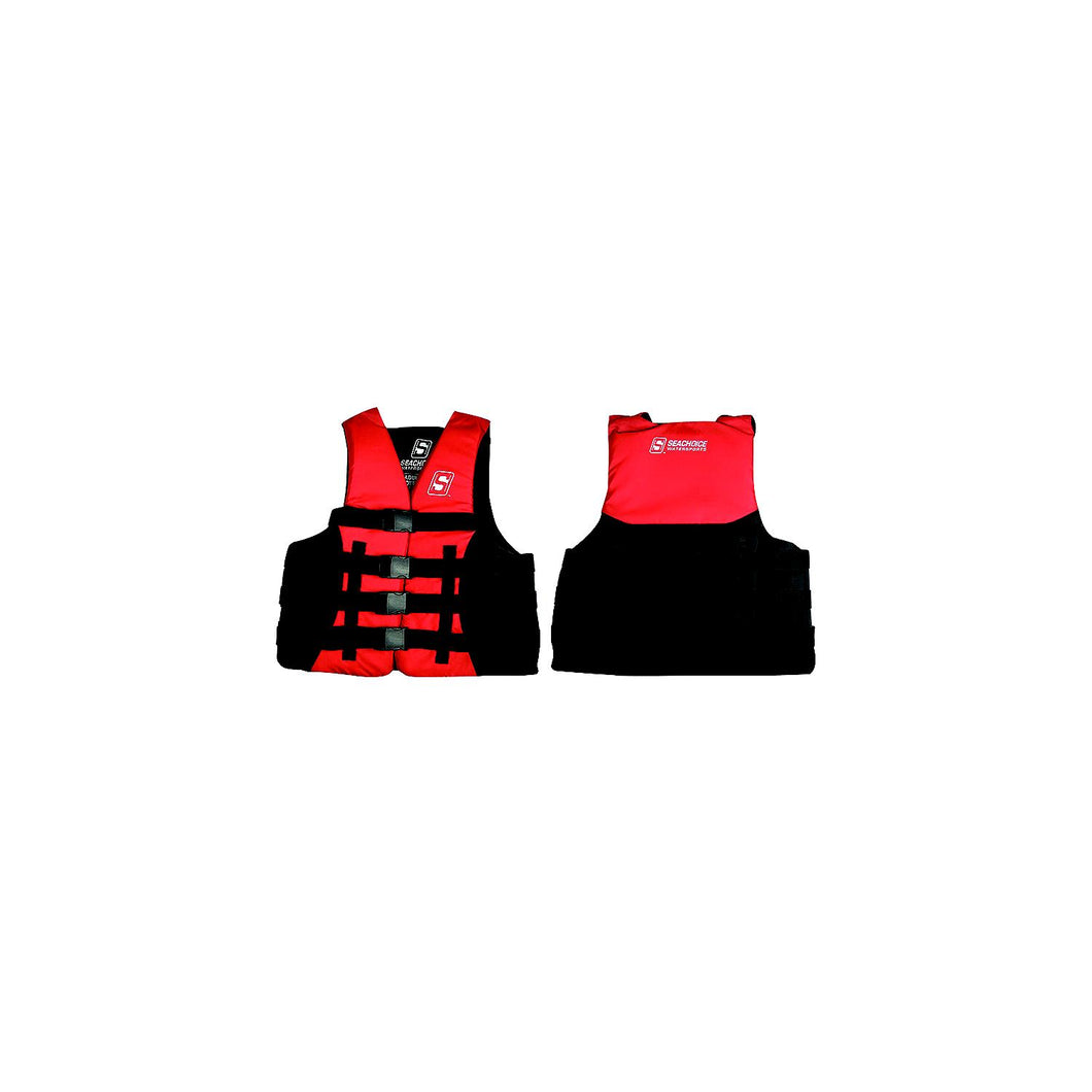 Seachoice 85107 Evoprene Multi-Sport Life Jacket - XL - Red/Black, Fits Chest 40-44 in, USCG Level 70 -Modern Boat Sales & Service