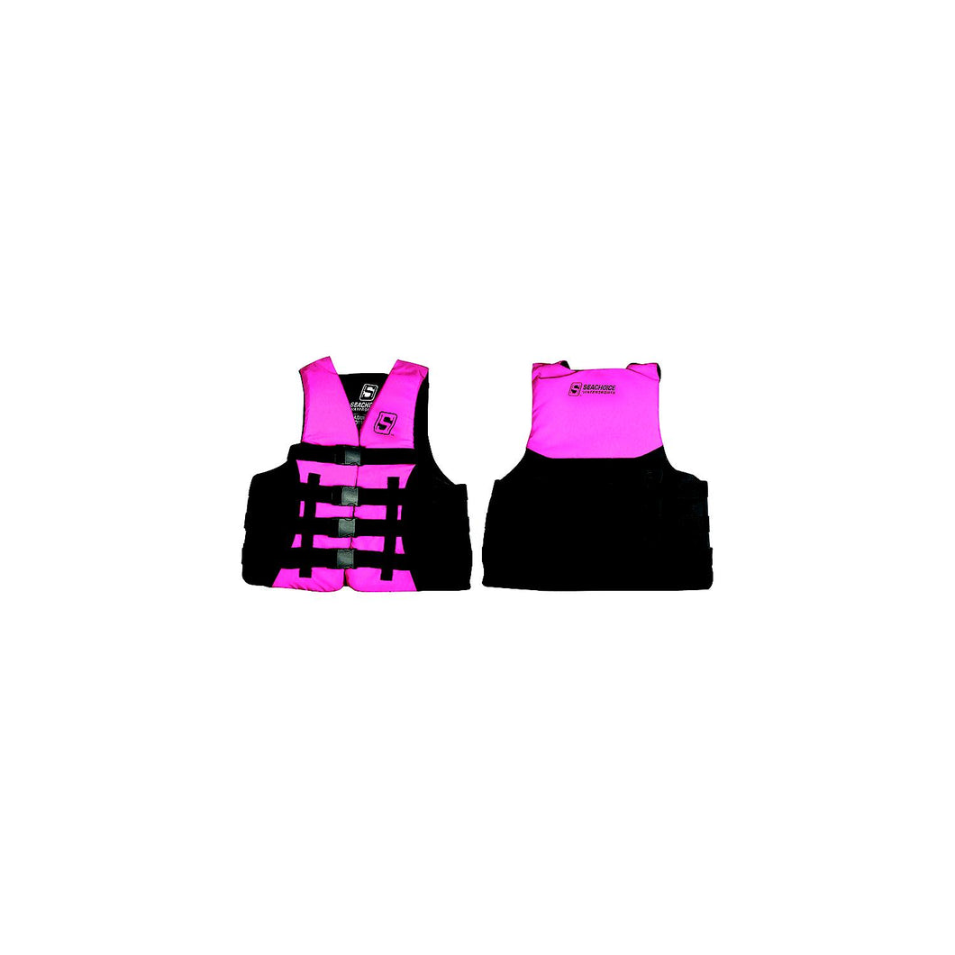 Seachoice 85117 Evoprene Multi-Sport Life Jacket - XL - Pink/Black, Fits Chest 40-44 in, USCG Level 70 -Modern Boat Sales & Service