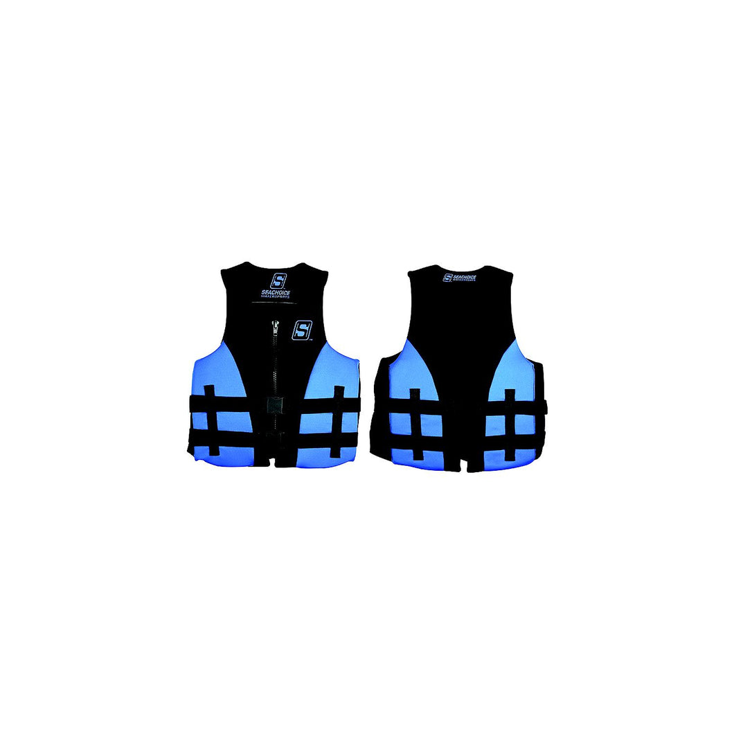 Seachoice 85136 Evoprene Multi-Sport Life Jacket - Adult L - Blue/Black, Fits Chest 36-40 in, USCG Level 70 -Modern Boat Sales & Service