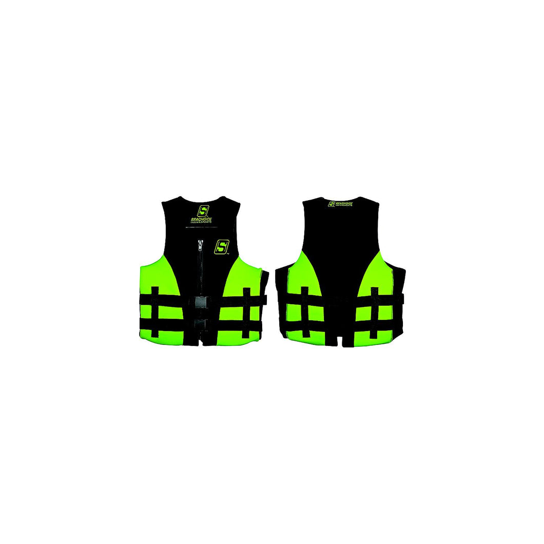 Seachoice 85143 Evoprene Multi-Sport Life Jacket - Youth - Green/Black, USCG Level 70 -Modern Boat Sales & Service
