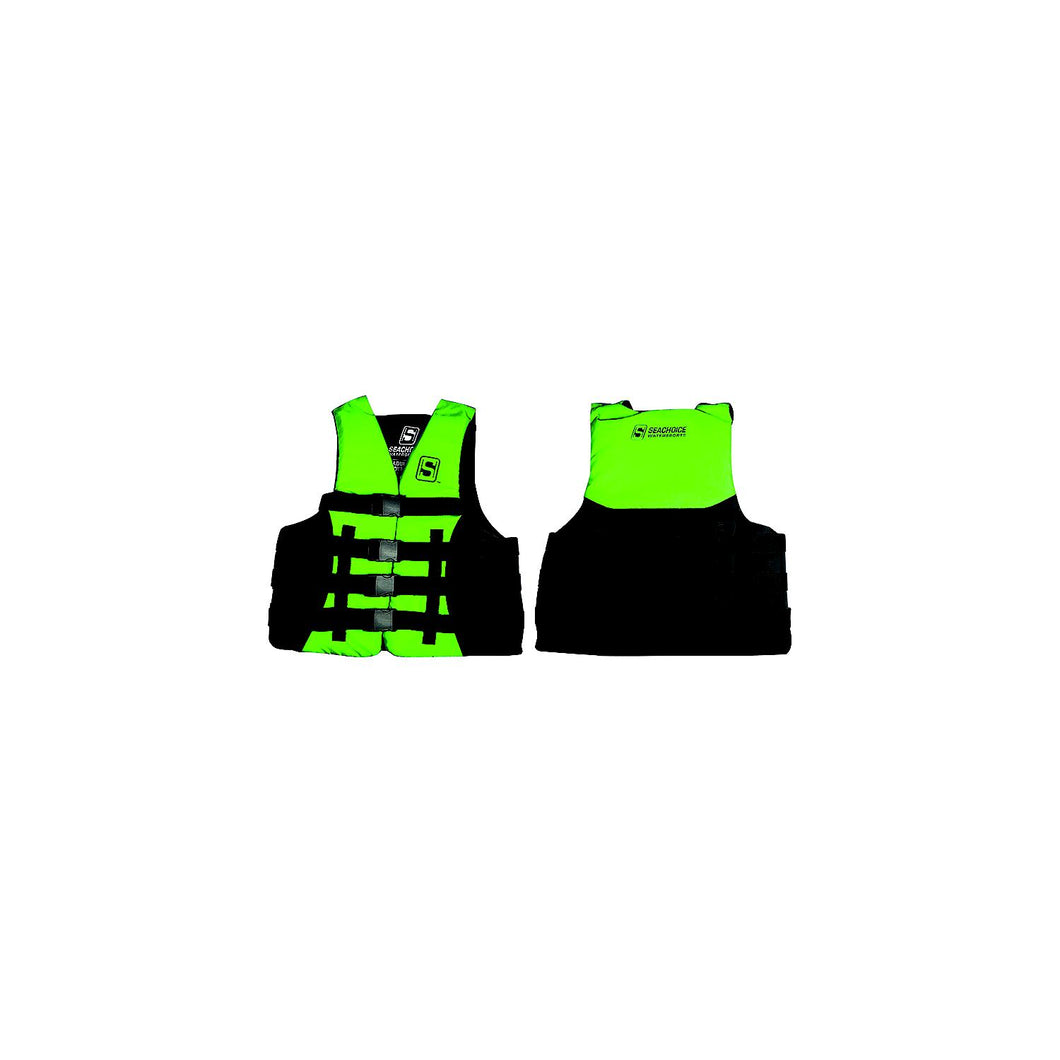 Seachoice 85147 Evoprene Multi-Sport Life Jacket - XL - Green/Black, Fits Chest 40-44 in, USCG Level 70 -Modern Boat Sales & Service