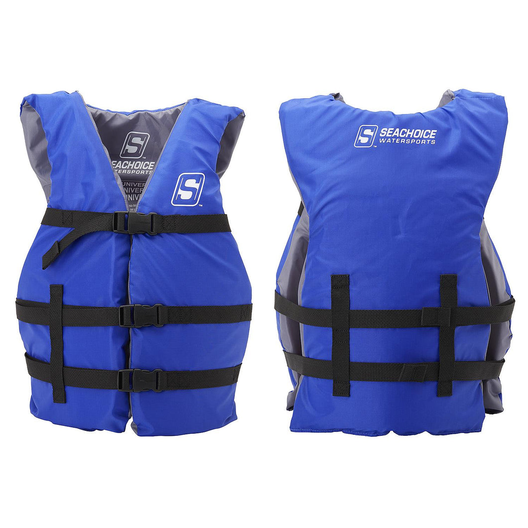 Seachoice General Purpose Life Vest, Youth, Blue, USCG/TC Approved -Modern Boat Sales & Service