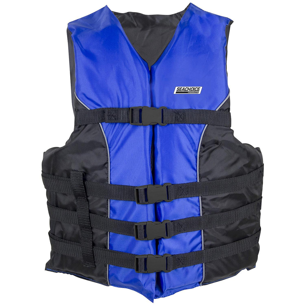 Seachoice 85370 Deluxe Type III 4-Belt, Blue, 4XL/5XL Default Title -Modern Boat Sales & Service