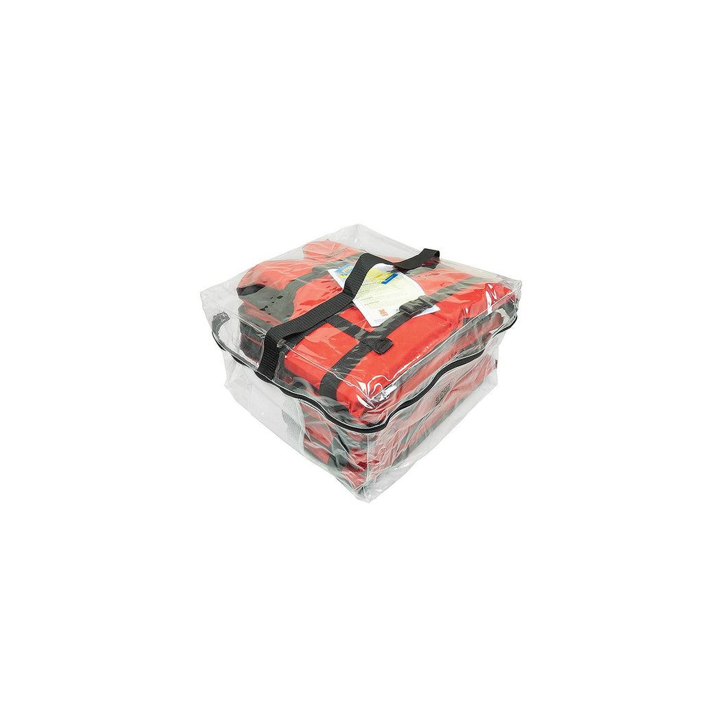 Seachoice 85513 General Purpose Life Vest 4-Pack w/Bag & 4 Red Vests -Modern Boat Sales & Service